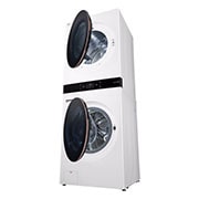 LG Single Unit Front Load 25/20kg LG WashTower™ with Centre Control™, White color, Drum_Dryer, WT2520WRK, thumbnail 6